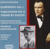 CD FURTWANGLER - Brahms:Symphony No 1/Haydn Var  Bra ARPCD0254 Non Japan Classical Used