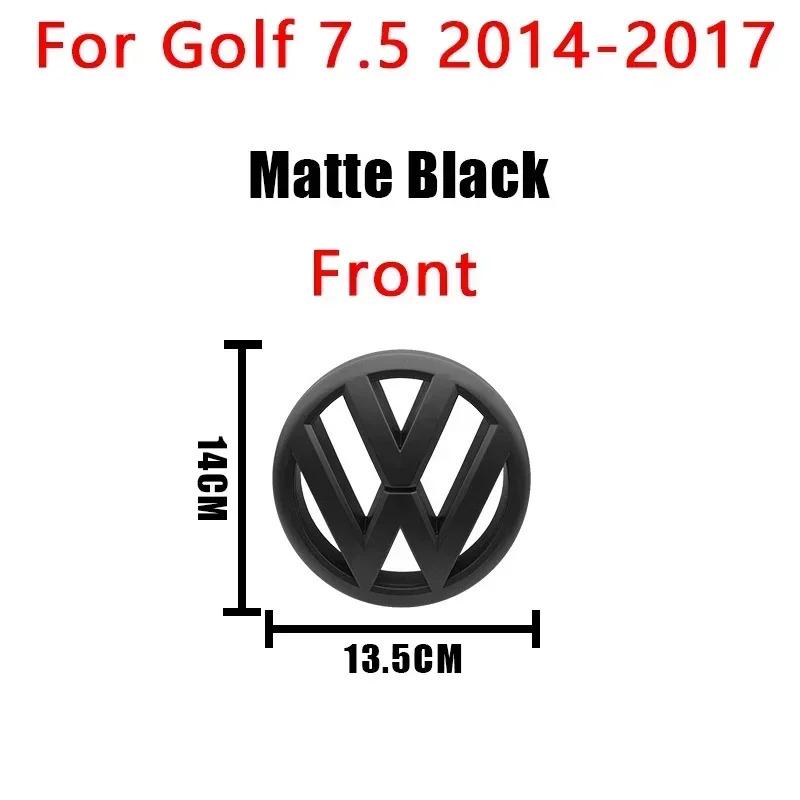 1Pcs 3D ABS Car Rear Trunk Emblem Badge Logo For Volkswagen VW Golf 7 7.5 MK7 MK7.5 GTI GTD R Rline Replacement Auto Accessories 21G