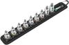 Wera 05003972001 Zyklop Bit Socket Set Belt B 3 Torx HF 10 Pieces Japanese Import 9.5mm [Regular Product]
