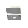 Inner Sun Visor Left Right 2 Piece Set Car Sun Visor Accessory For Renault Clio Symbol Light Gray