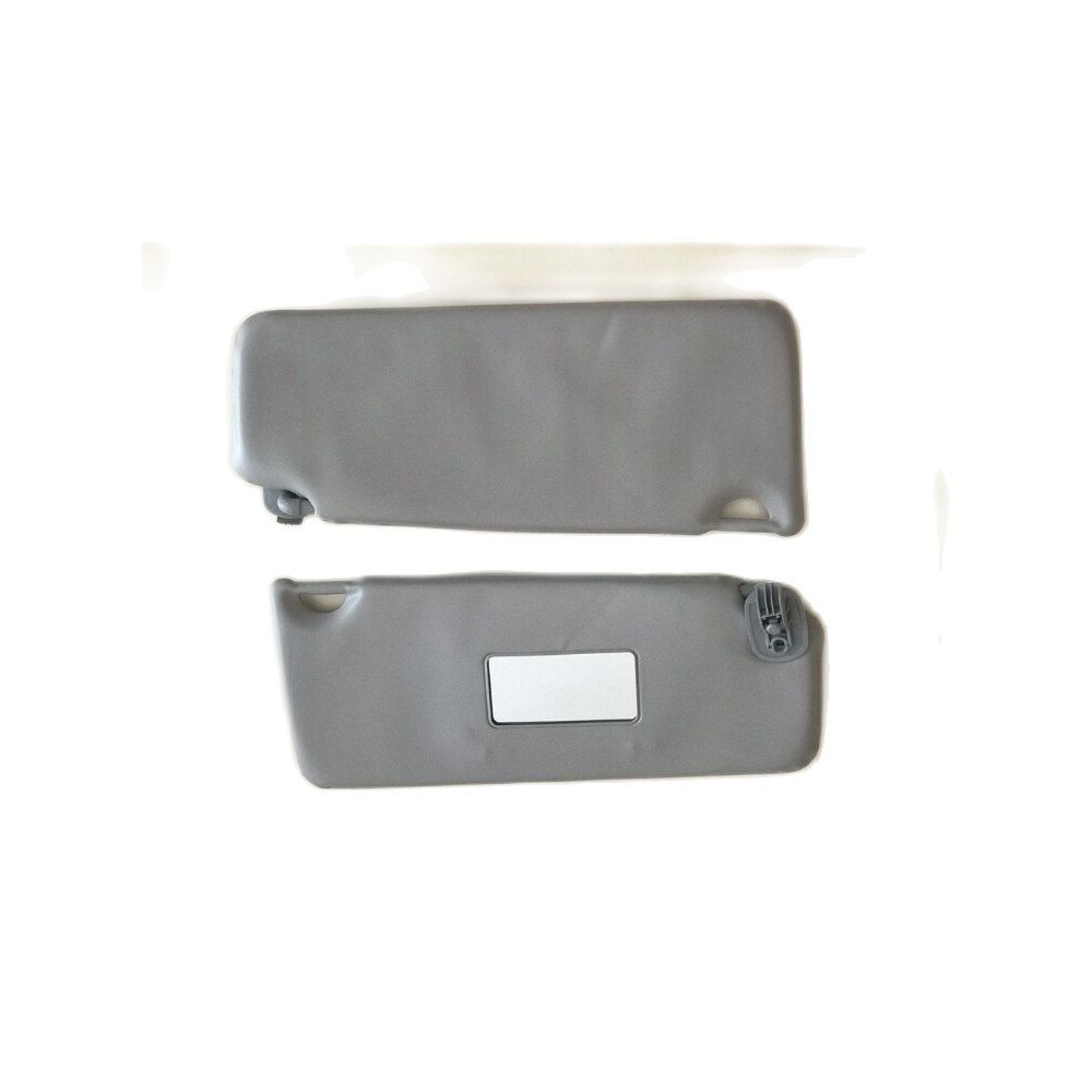 Inner Sun Visor Left Right 2 Piece Set Car Sun Visor Accessory For Renault Clio Symbol Light Gray