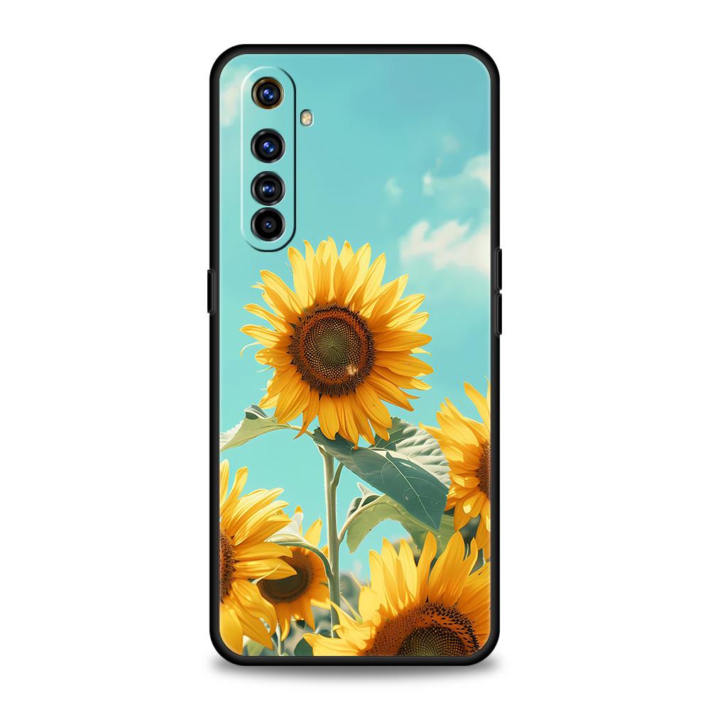Летнее небо Чехол для телефона Realme GT Neo 2 3 3T 5 Для Realme 12 11 5G 10 9 8 5G 7 6 GT5 GT3 GT2 Pro Plus C21 C11 C25 C35