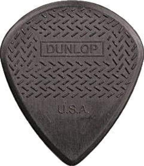 Jim Dunlop Jazz III Nyon Max Grip Pick Jazz 3 Max Grip Carbon Musent Custom Players Pick Included 12-Pack - (Three) Picks, Fiber, Gray, &