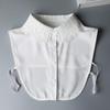 Мода Классический Съемный Шифоновый Аксессуар для Одежды Блузка Ложный Воротник Лацкан Рубашка Накладной Воротник
