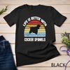 Retro Cocker Spaniel Dog T shirt