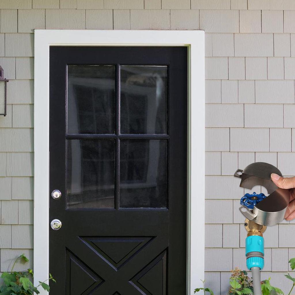 Уличный замок для крана, запорное устройство для блокировки задвижек с кодовым навесным замком, замок для водоразборного крана, замок для шлангового патрубка, простой в установке