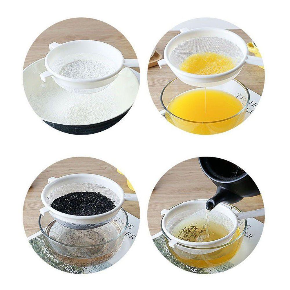 Kitchen Accessories Bakeware Baking Tea Leaf Coffee Filter Flour Sieve Powder Sifter Oil Strainer