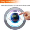 4 Inch Magnetic Levitation Globe Creative Home Office Ornaments Birthday Gift Us Plug