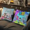 Наволочка с изображением мультяшного персонажа из мультфильма "T-Teen Titans Go" для спальни, дома, дивана, кресла, сиденья.