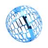 Flying Oab Toy Lighting Rotatable Ball Toy with Remote Control for Outdoor Play Blue
