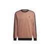 Originals Retro Trefoil Logo Colorblock Crewneck Sweatshirt Men Sweatshirt Brown HS2080
