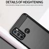 Чехол для Motorola Moto G60 Чехол для Moto G60 Coque Задний бампер из углеродного волокна Ударопрочный Мягкий бронированный чехол из ТПУ для Moto G60 Fundas