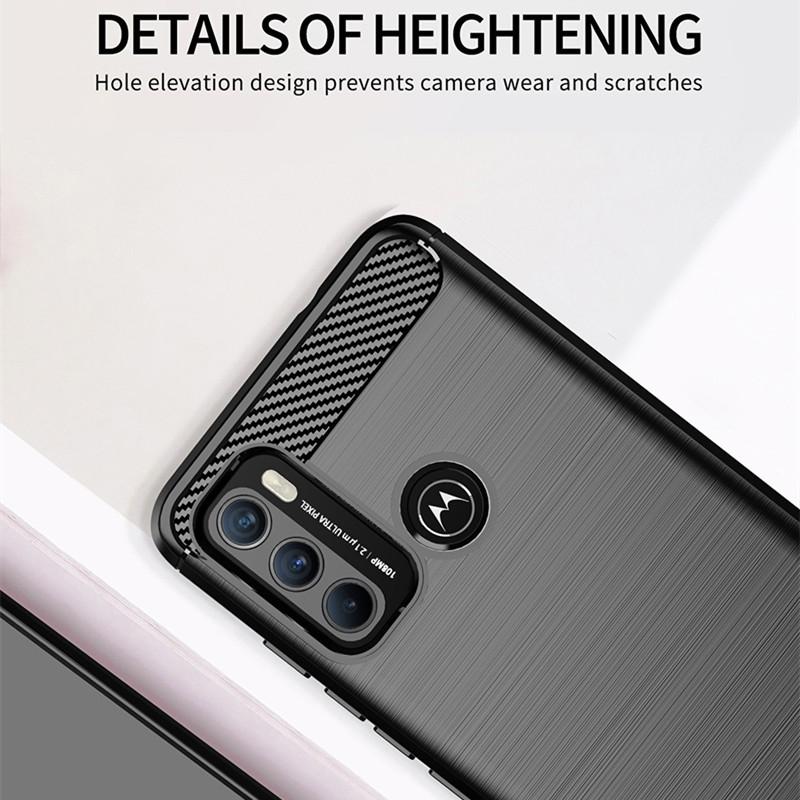 Для Чехол Motorola Moto G60 Чехол Для Moto G60 Coque Задний Бампер Ударопрочный Мягкий Бронированный TPU Чехол Для Moto G10 G30 G50 G60 Fundas