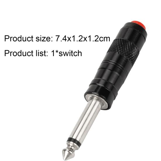 Ножная педаль, аксессуар для тату-машины, легкий черный, устойчивый к износу беспроводной переключатель