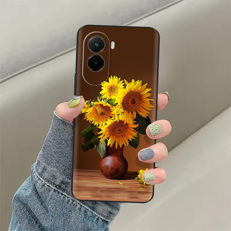 Мягкий чехол для Xiaomi Poco M7 4G Чехол Мультяшная задняя крышка для Xiaomi Poco M7 Pro 5G Защитный бампер с животным PocoM7 m 7 Крутые сумки