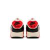Nike Air Max 90 Premium Mesh для школьников 'Infrared' (унисекс) Белые / Серо-синие-Натурально-серые-Черные Беговые кроссовки 724882 100