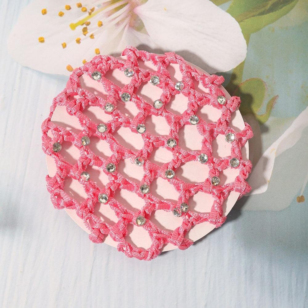 Breathable Mesh Girls Elastic Hair Net Fashion Headdress Ballet Hair Net Bun Cover Snood Women