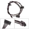 Мини 4-контактный к SATA кабель питания для материнской платы Lenovo, маленький четырехконтактный к одному/двум/трем SATA кабелям питания SSD