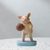 Miniature Pig Figurine Garden Statue Mini Ornament for Kitchen