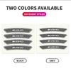 BNXP8 4pcs Car Styling Wheel Rims Racing Stickers Badges Auto Decoration For Mercedes benz AMG W204 W203 W212 W211 W124 W210 GLC E