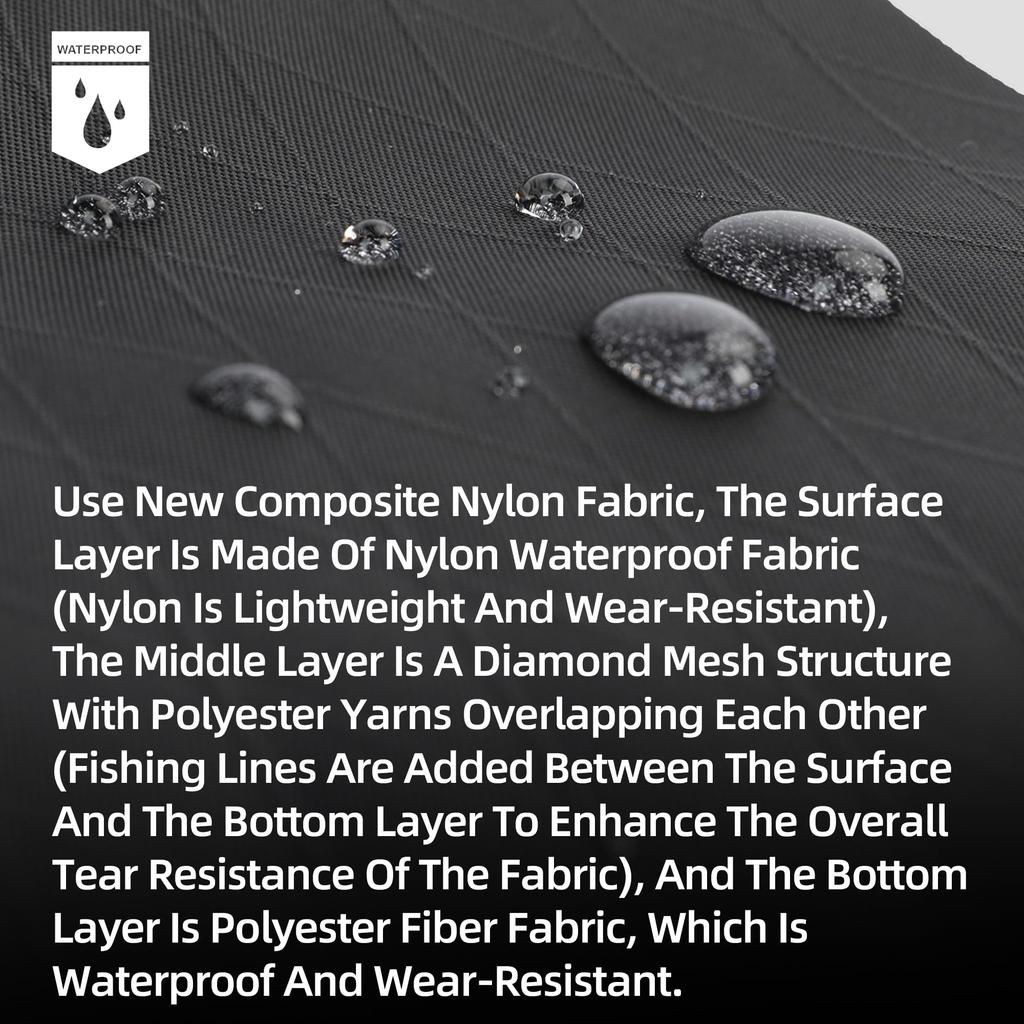 Rhinowalk Bicycle Frame Bag, Waterproof Triangle Bag, 1.8L, Professional Bicycle Accessory (M)