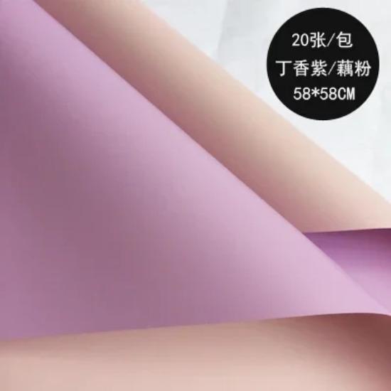 20 шт. водонепроницаемая 2 цвета оберточная бумага для цветов розы в корейском стиле толстая подарочная оберточная бумага для цветов флориста