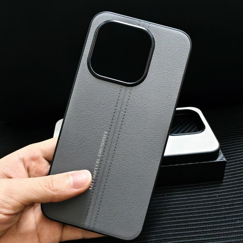 Чехол для Xiaomi 15T Pro, деловой, роскошный, из кожи, противоударный, жесткий, защитный чехол для телефона, для Xiaomi 15T 15TPro, ударопрочный бампер