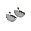 2pcs LED License Number Plate Light Lamps For Toyota Aygo 2005-2014