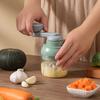 Многофункциональный измельчитель чеснока, 250 мл, нержавеющие лезвия из нержавеющей стали, легкая вращающаяся измельчитель чеснока для измельчения имбирного картофеля, лука