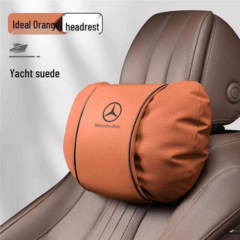 Compatible with Mercedes Headrest Maybach Neck Support: Fits S-Class, E-Class, C-Class, GLE, GLC, GLB, GLS.