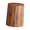 Trash Can Household Bin Modern Reusable Waste Wood Grain Basket for