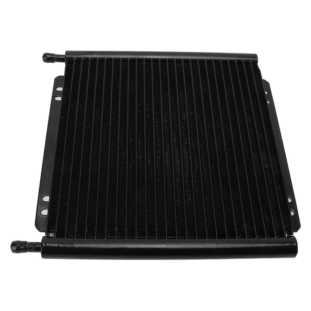 Transmission Oil Cooler Aluminum Alloy 26 Rows Black Radiator for Pick Up Trucks Class C Motor Homes