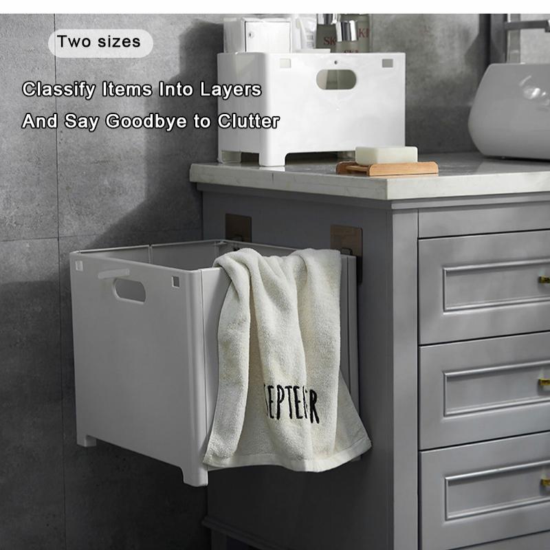 Настенная корзина для грязного белья, переносная пластиковая домашняя складная корзина для белья, корзина для хранения игрушек, для хранения в ванной