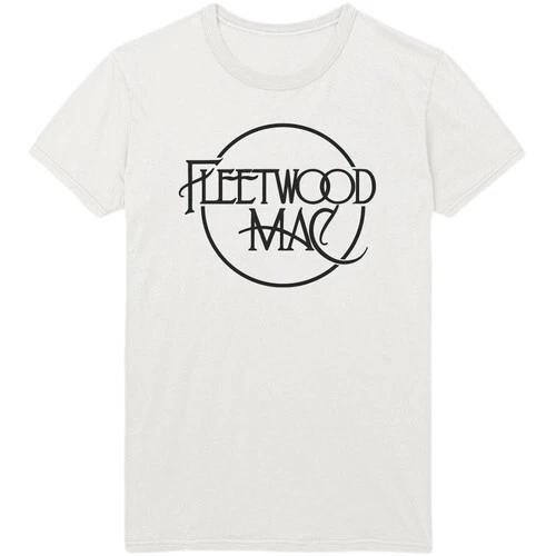 Fleetwood Mac Unisex T-Shirt Classic Logo White