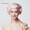 19 Momme Thick Silk Nightcap - 100% Mulberry Silk Hair Growth & Care Cap, Anti-Frizz Bath Cap for Dry Hair
