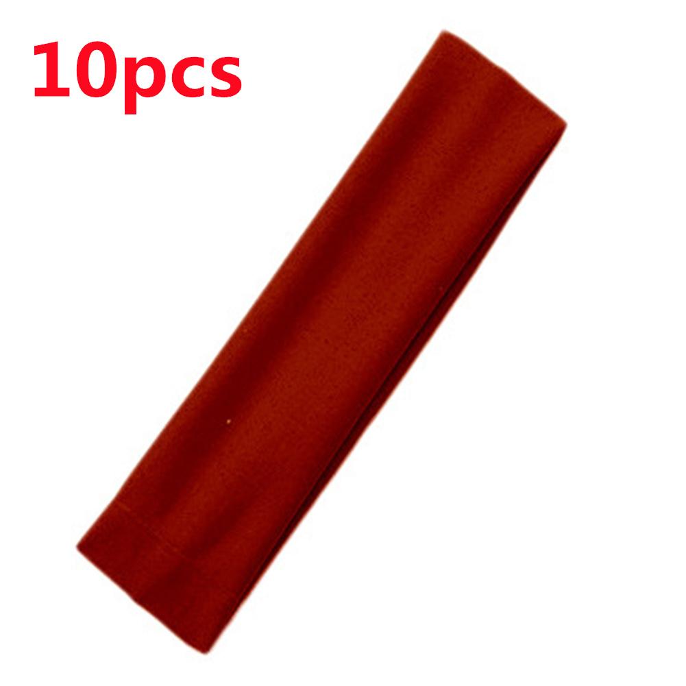 Summer Sports Yoga Headbands for Women Simple Adjustable Men Running Absorb Sweat Elastic Hair Bands Soild Headband Wholesale