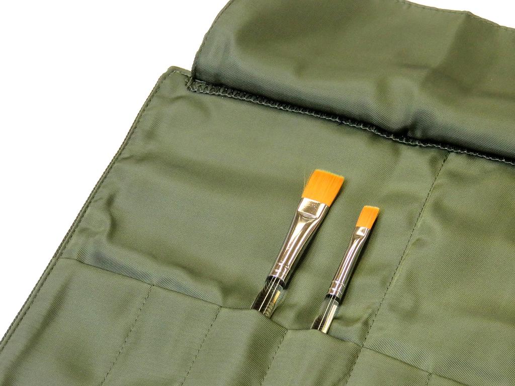 Namurataiseidou Brush Case, Short, Khaki