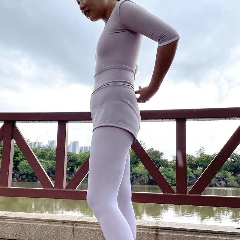 High-Waisted Ballet Dance Shorts Women Stretchy Training Underwear Gymnastics Workout Bottoms