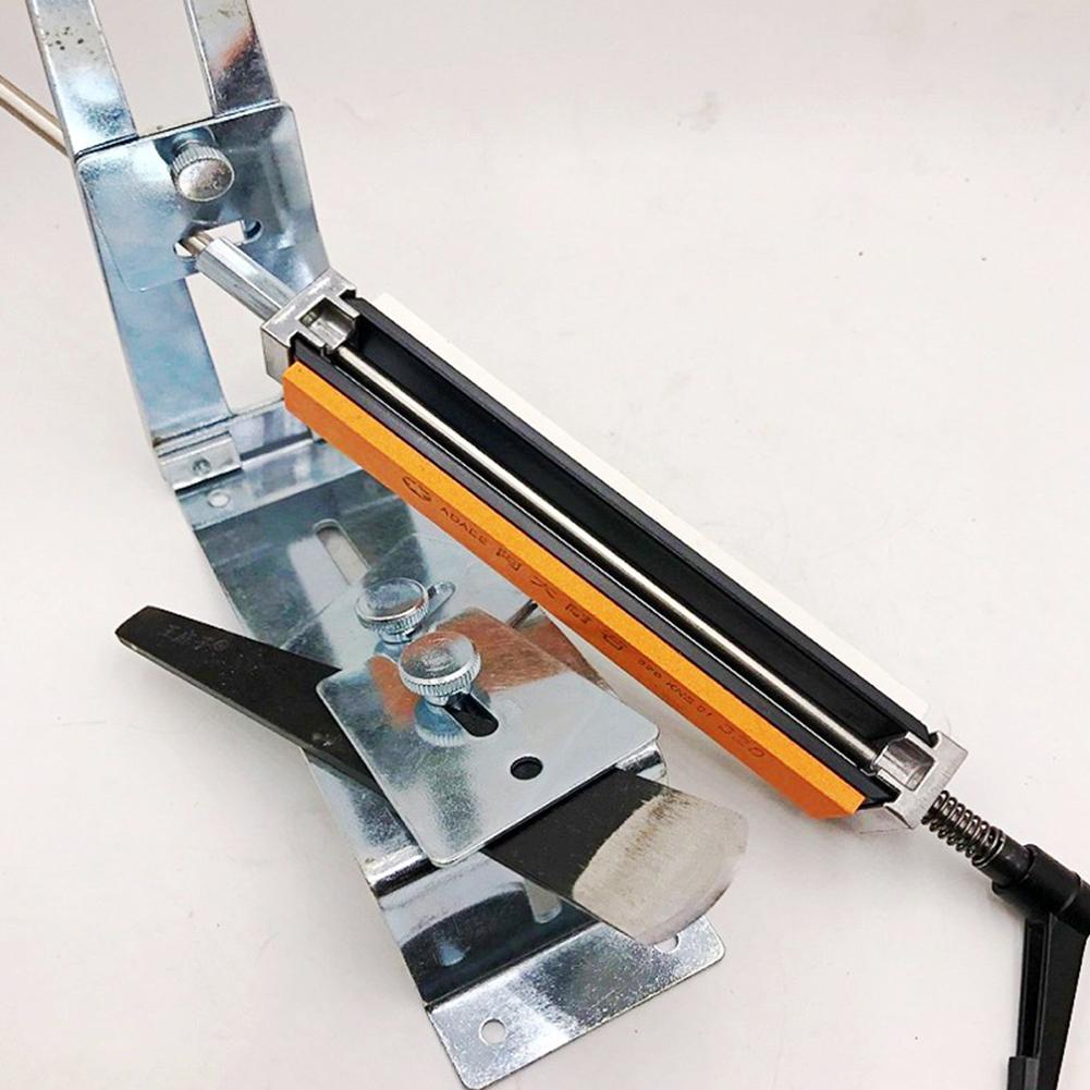 Metal Knife Sharpener Set Sharpening Plate Fixed Angle Grindstone Household Kitchen Tool