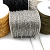 5 метров/лот 3x2 мм 4x3 мм 5 цветов Покрытые Ручной работы Несварные Железные Кабельные Цепи DIY Изготовление Украшений Фурнитура Аксессуары