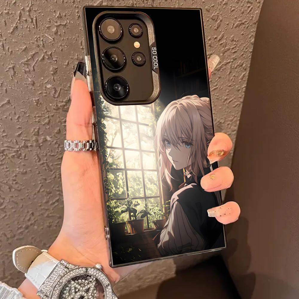 V-Violet Evergarden Phone Case For SAMSUNG Galaxy S26 S25 S24 S23 S22 S21 S20 FE Plus Ultra Cover