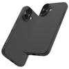 WANLONFENG RB2 Series for iPhone 16 Case with Tempered Glass Screen Film TPU Phone Cover (Big Lens Hole)