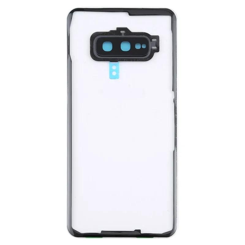 Для Samsung Galaxy s10e/g970f/DS g970u g970w SM-G9700 прозрачная задняя крышка аккумулятора с крышкой объектива камеры