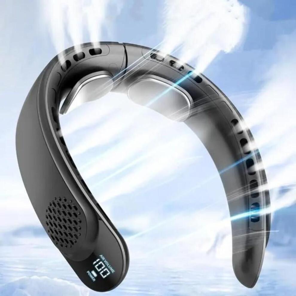 USB-nekventilator met Core Facades, turbineontwerp zonder poespas, eenvoudig te bedienen en mee te nemen voor gebruik buitenshuis,
