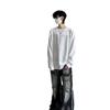 Autumn And Winter Sweater Men'S Trendy Brand American High Street Long-Sleeved T-Shirt Oversized And Stacked With Bottoming Shirt