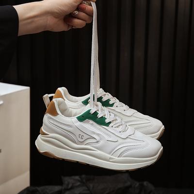 Обувь для папы, женская, весна и осень, новинка, модная, спортивная, повседневная обувь на платформе, универсальная, студенческая обувь Forrest Gump