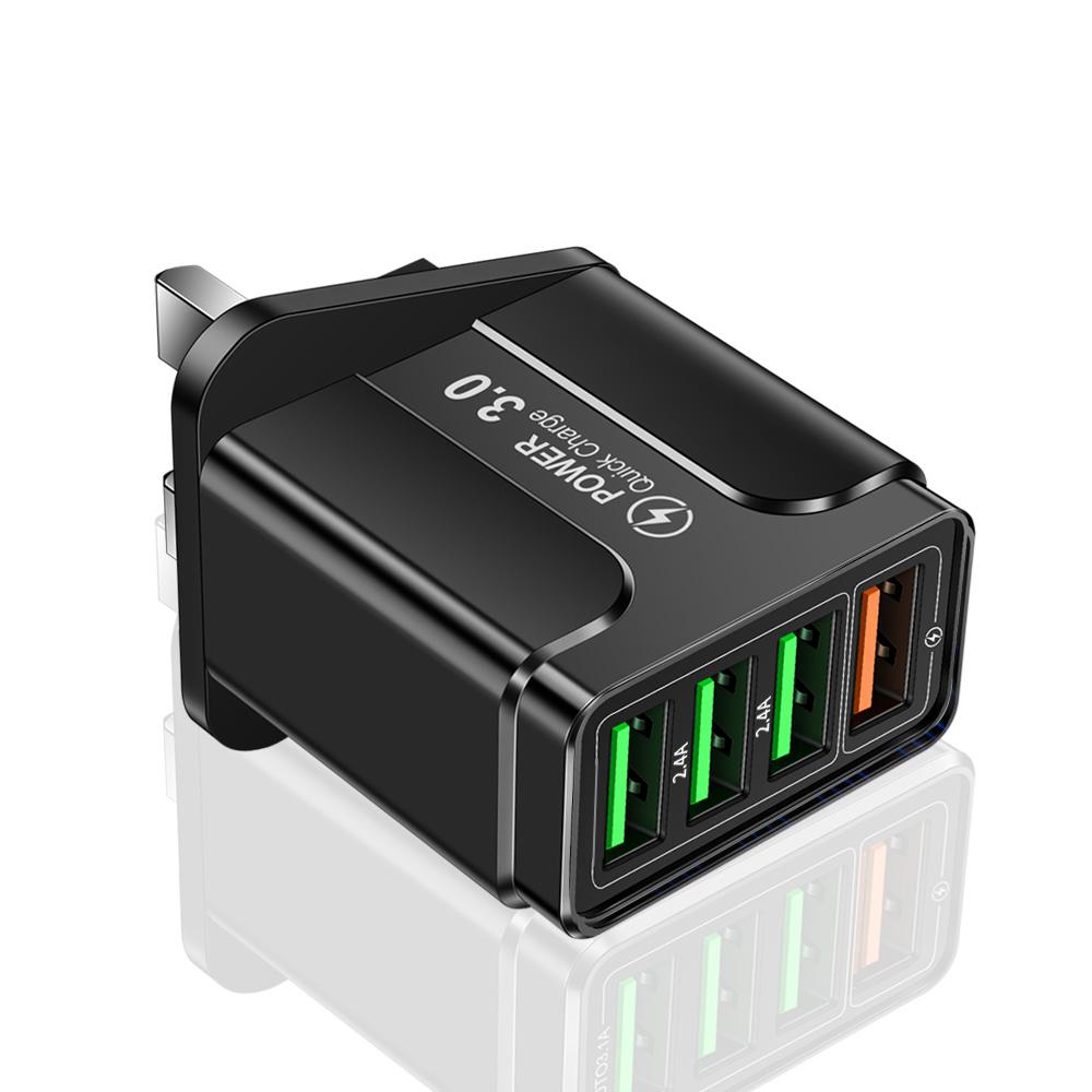 20 Вт многопортовое USB зарядное устройство быстрое зарядное устройство быстрое зарядное устройство 3.0 для Samsung Galaxy S23 S22 Ultra Xiaomi iPhone 16 15 KR Plug