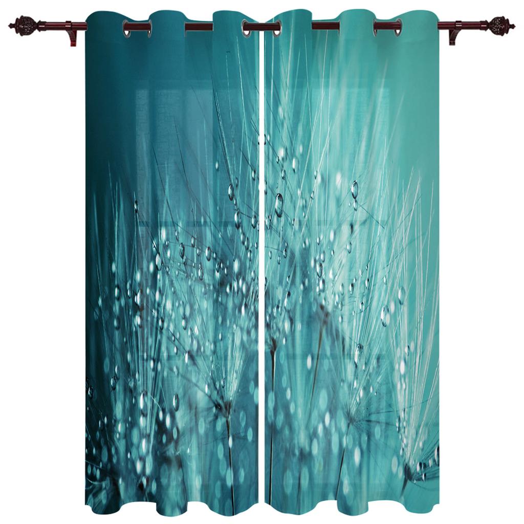 Одуванчик, бабочка, цветы, растения, животные, украшения, домашние шторы, товары для дома, занавеска для гостиной, спальни