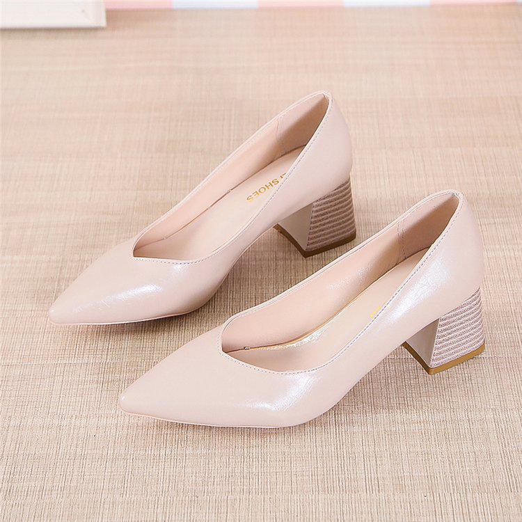 Женские модные кожаные туфли-лодочки, новые женские туфли-лодочки на высоком каблуке, пикантные туфли на высоком каблуке, женская обувь