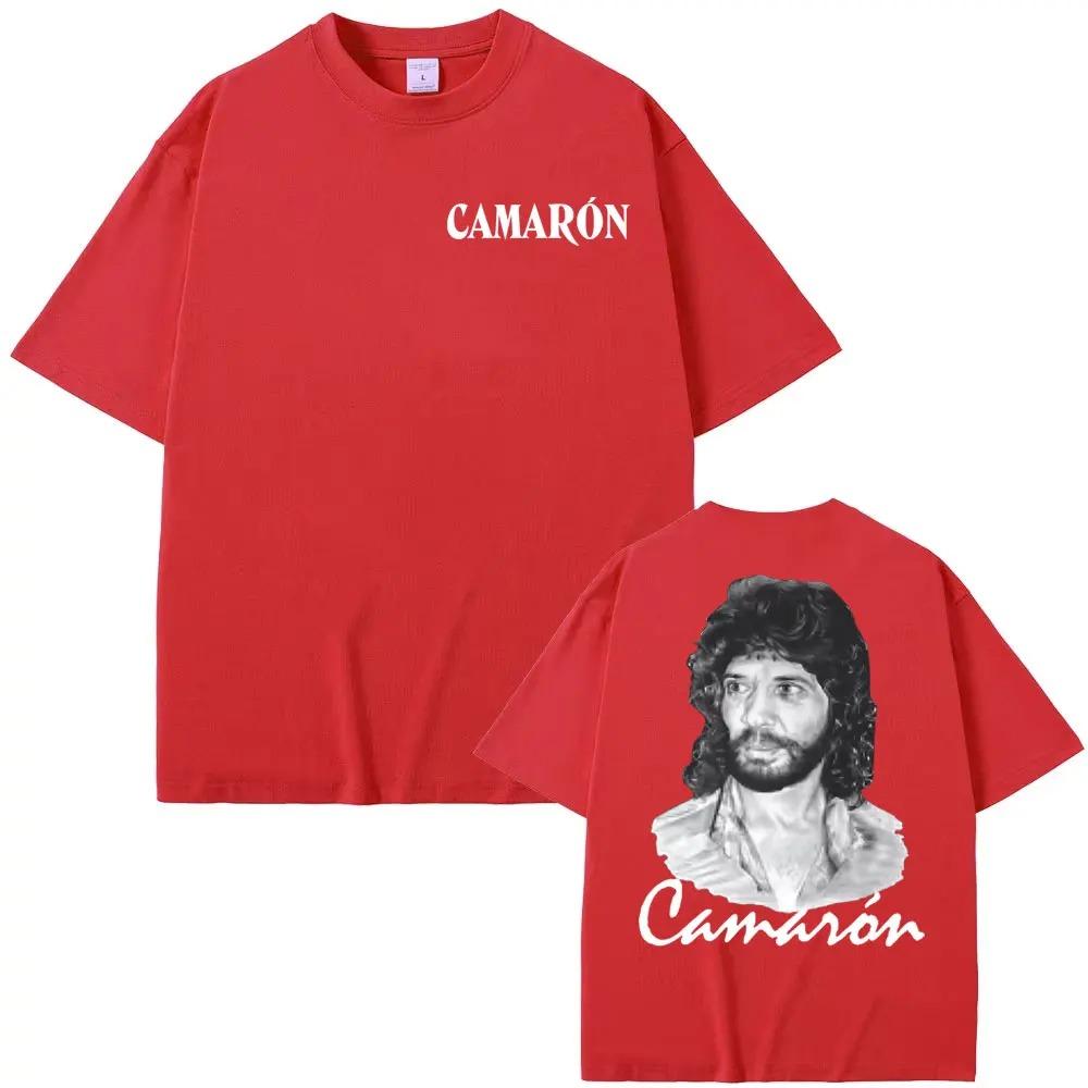 Camaron De La Isla Album Graphic TShirt Unisex High Street Hip Hop Gothic Style Casual Bestselling 100 Cotton TShirt